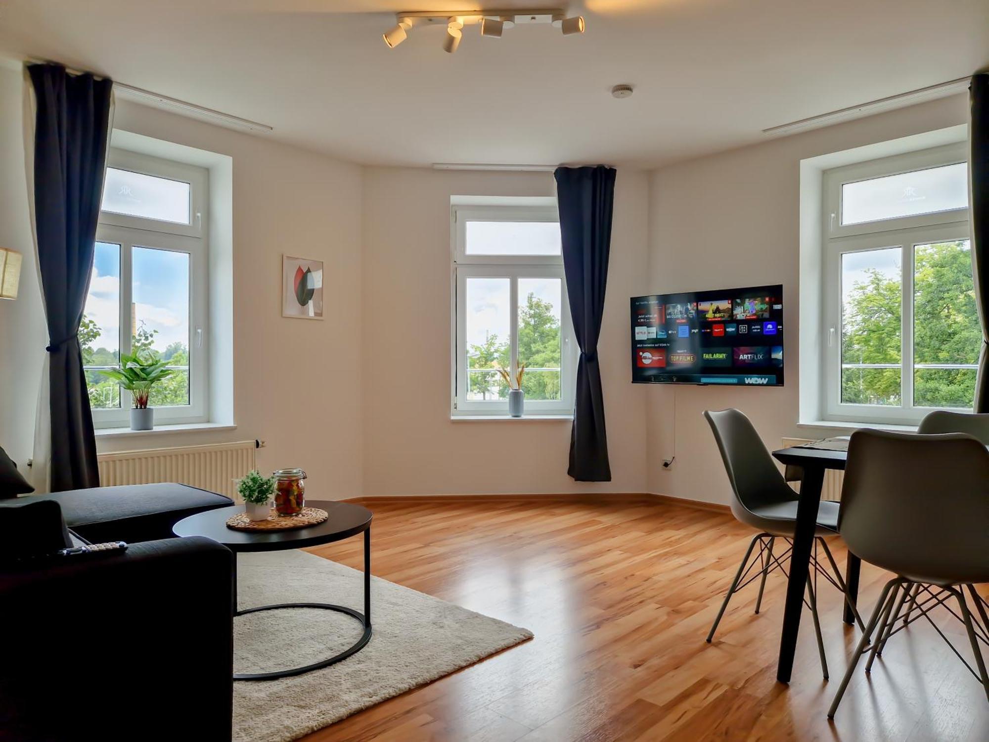 Rr - New - Apartments Kappel - 85Qm - Lift - Wifi Chemnitz Luaran gambar